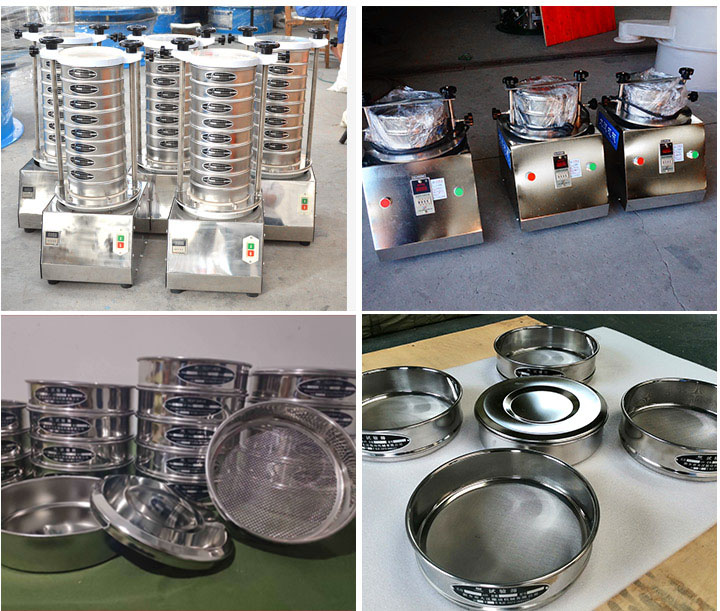 300試驗篩細節篩框、篩蓋、篩底選用優質不銹鋼精制而成。